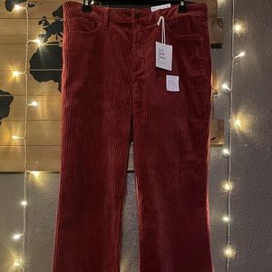 Lauren Conrad Corduroy High Rise Flare Jeans